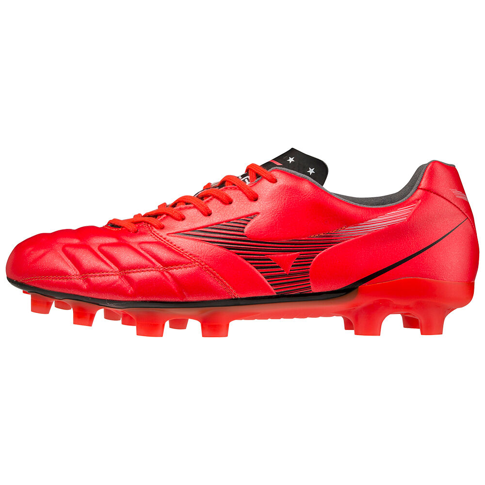 Mizuno Men's Rebula Cup Japan Soccer Cleats Red/Black (P1GA207060-TZL)